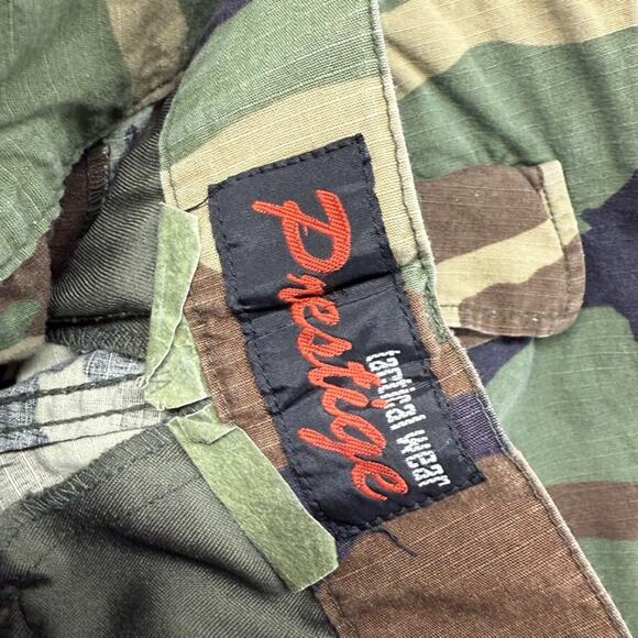 Vintage Military Pants Mens Small Woodland Camo Cargo Hunting Fit 30x30 Tactical - Picture 7 of 9